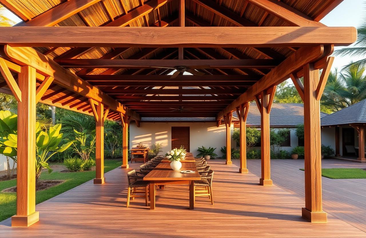 Outdoor: Varangue, Pergola & Decking